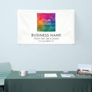 Customizable Business Logo Template Modern Elegant Banner