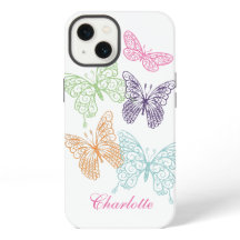 Customizable Butterfly iPhone Case