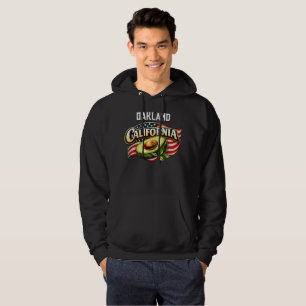 Customizable California Men's Hooded Sweatshirt