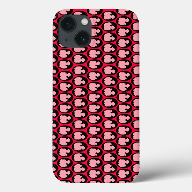 Customizable Cameos Case-Mate iPhone Case (Back)