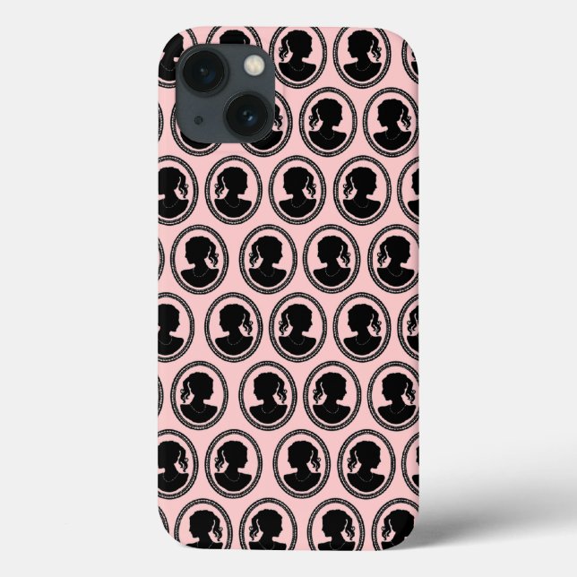 Customizable Cameos Case-Mate iPhone Case (Back)