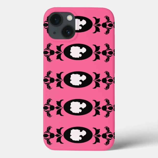 Customizable Cameos Case-Mate iPhone Case (Back)