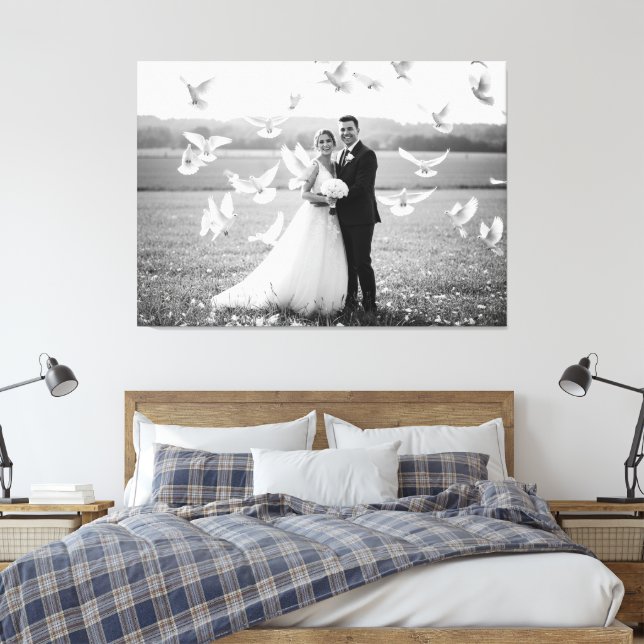 Customizable Canvas Print (Insitu(Bedroom))