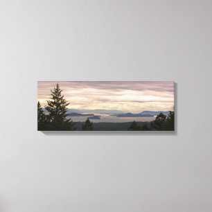 Customizable Canvas Print: San Juan Islands Pano