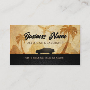 Customizable Car Business Cards