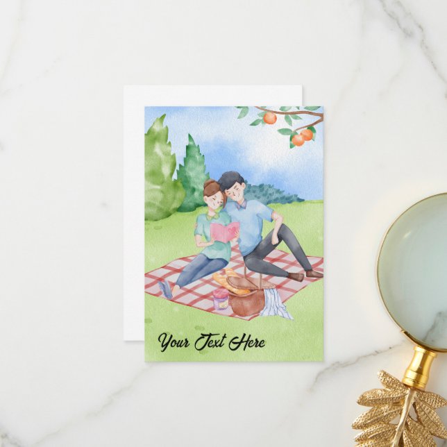 CUSTOMIZABLE CARD FOR ANY OCASSION  (Front/Back In Situ)