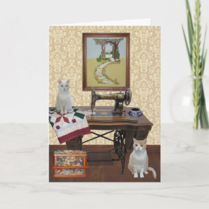 Customizable Card for Seamstresses & Quilters