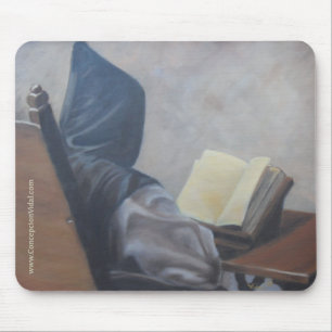 Customizable Catholic Monk mousepad