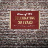 Customizable! Celebrate any year reunion banner