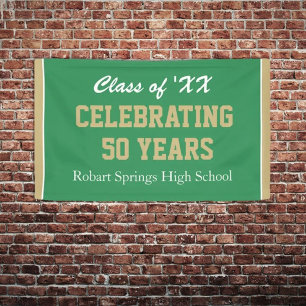 Customizable! Celebrate any year reunion banner
