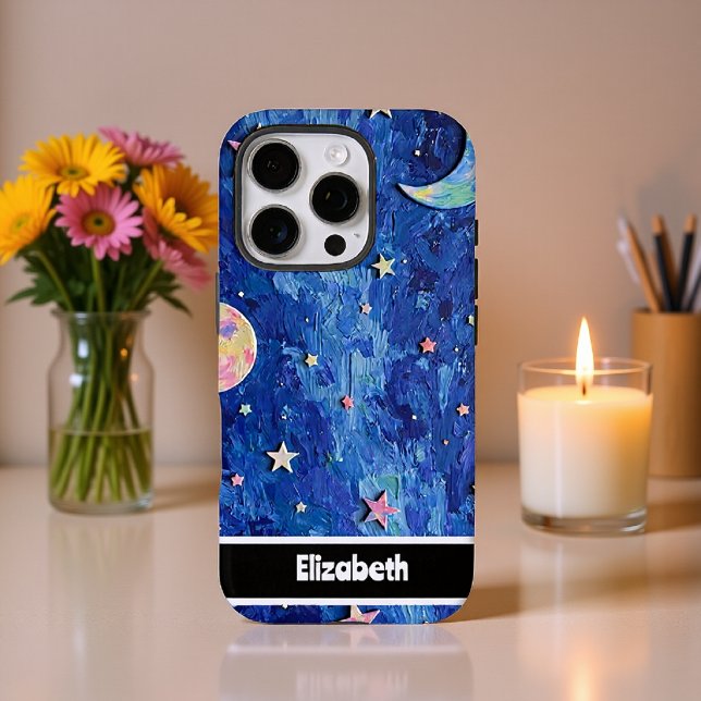 Customizable Celestial Night Phone Cover (Creator Uploaded)