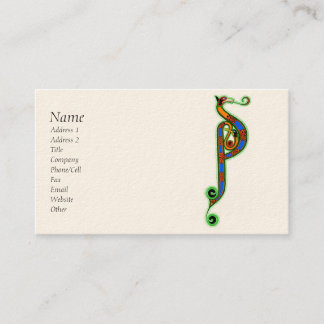 Customizable Celtic Art Business Cards