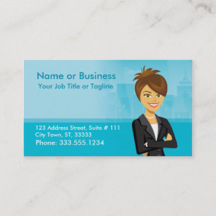 Customizable Character Business Card