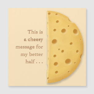 Customizable Cheesy Message Charming Romantic