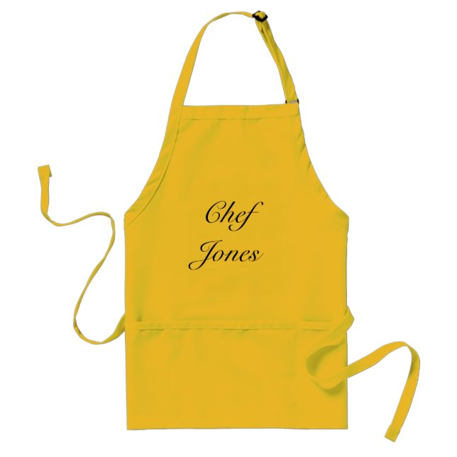 Customizable Chef Apron (Front)