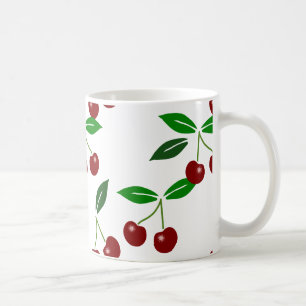 Customizable Cherry Seamless Pattern Coffee Mug