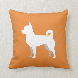 Customizable Chihuahua Silhouette Pillow