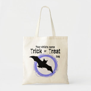 Customizable Child's Trick or Treat Bat Bag