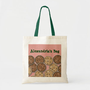Customizable Chocolate Chip Cookies Tote Bag
