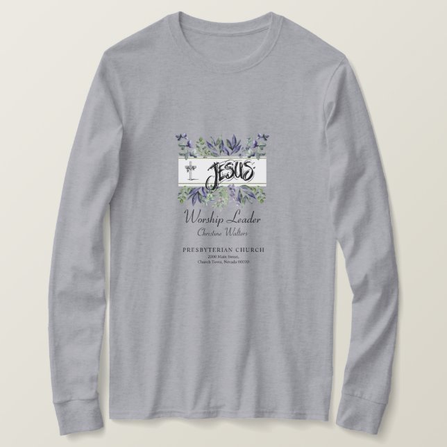 Customizable Christian Group T-Shirt (Design Front)