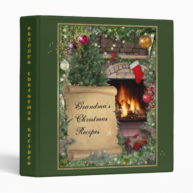 (Customizable) Christmas Binder (Front/Spine)