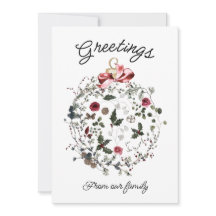 Customizable Christmas Card