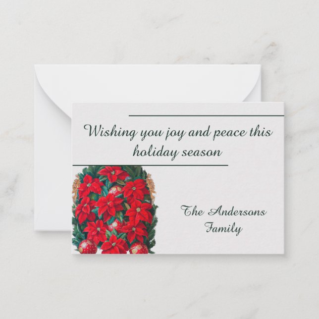 Customizable Christmas Card (Front)