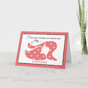 Customizable Christmas Card Customer Appreciation