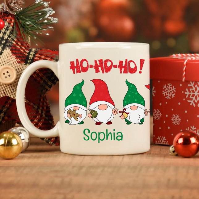 Customizable Christmas Cute Customizable Santa Coffee Mug (Creator Uploaded)