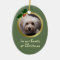 Customizable Christmas Dog Memorial Ornament