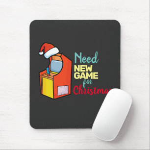 Customizable Christmas Game Mouse Pad