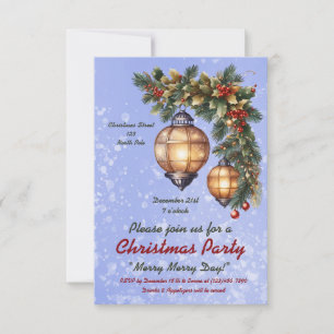 Customizable Christmas invite