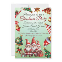 Customizable Christmas invite
