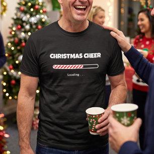 Customizable Christmas Loading Bar - Funny Festive T-Shirt