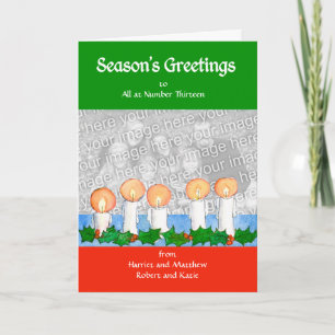 Customizable Christmas  Photo Card