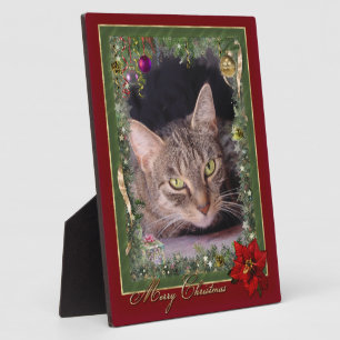 Customizable Christmas Photo Plaque