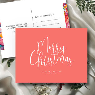 Customizable Christmas Postcards   Modern