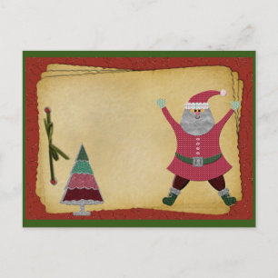 Customizable Christmas RECIPE CARD