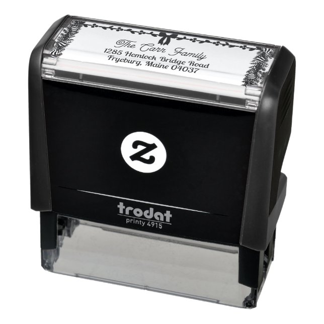 Customizable Christmas self-inking stamp (Product)