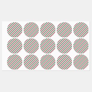 Customizable Christmas Stripes
