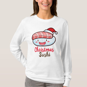 Customizable Christmas Sushi Women's T-Shirts