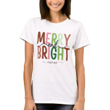 Customizable Christmas Themed Fun T-shirt