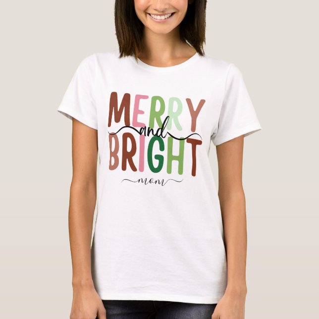 Customizable Christmas Themed Fun T-shirt (Front)