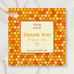 Customizable Citrus Business Thank You Tag