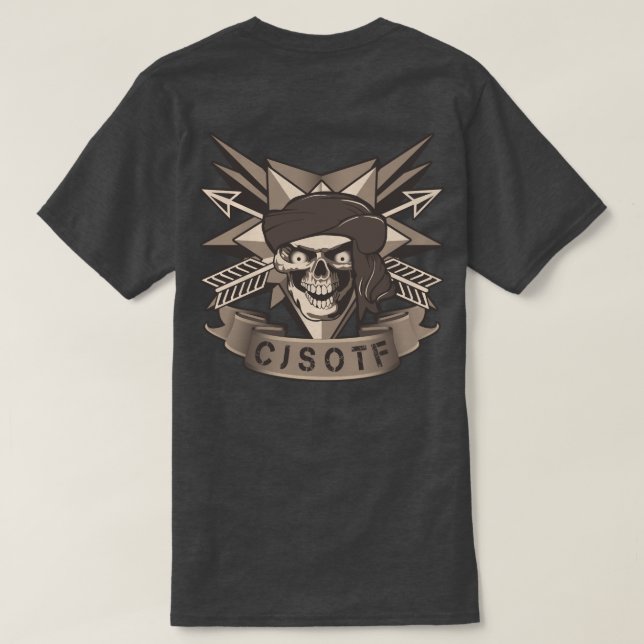 Customizable CJSOTF Desert T-Shirt (Design Back)