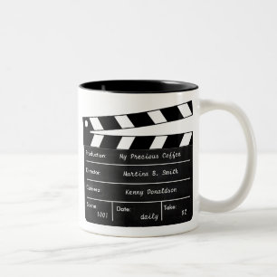 Customizable Clapperboard Mug 