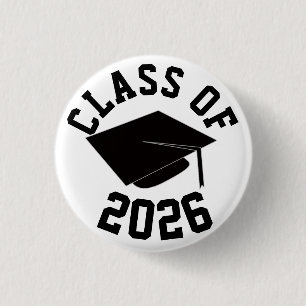 Customizable "Class Of" 1 Inch Round Button