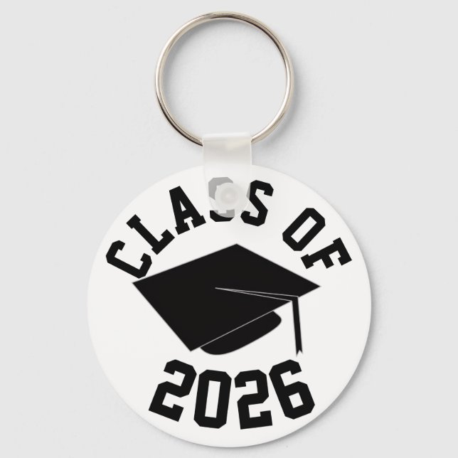 Customizable "Class Of"  Keychain (Front)