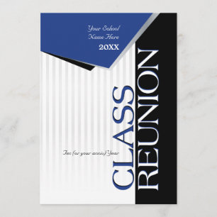 Customizable Class Reunion Invitation