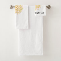 Customizable Classy Hotel Towels